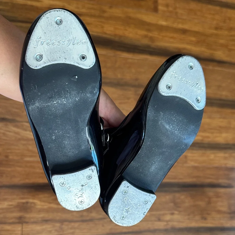 Freestyle by Danskin Black Kids Dance Tap Shoes